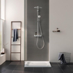 GROHE Euphoria smartcontrol Regendoucheset Opbouw- hoofddouche 31cm - handdouche rond - chroom OUTLETSTORE STORE31954