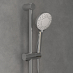 Villeroy & Boch Universal Showers Glijstangset met drie functies voor wandmontage - chroom SW974411