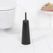 Brabantia ReNew Toiletborstel - staand - houder - matt black SW237227