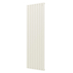 Plieger Cavallino Retto designradiator verticaal enkel middenaansluiting 2000x602mm 1332W wit structuur 7255318