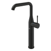 Grohe Essence New 1-gats wastafelkraan xl-size m. gladde body voorsprong 17.9cm phantom black SW901406