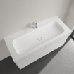 Villeroy & Boch Finion Meubelwastafel - 1200 x 500 x 160 mm - Wit Alpin CeramicPlus - zonder overloop - ongeslepen SW106536