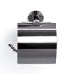 Ozean Eternal Toiletrolhouder - met klep - rond - chroom SHOWROOMMODEL SHOW23617