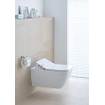 Duravit Karree closetrolhouder met klep chroom SW55120