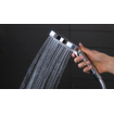 Hansgrohe Raindance Select E300 showerpipe: met Showertablet 300 opbouwkraan thermostatisch met handdouche 3jet en hoofddouche 3jet chroom 0452232