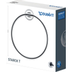 Duravit Starck T Handdoekring - Ø21cm - zwart mat SW297099