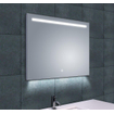Wiesbaden Ambi one spiegel rechthoek met LED, dimbaar en spiegelverwarming 80 x 60 cm SW95868