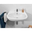 Villeroy en Boch O.novo wastafel 60x49cm met overloop 1 kraangat ceramic+ wit 0124127