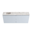 MONDIAZ TURE-DLUX 120cm toiletmeubel Clay. EDEN wastafel Glace positie links. Zonder kraangat. SW1103227