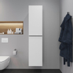 Duravit D-Neo hoge kast 40x36x176cm Linksdraaiend wit Mat SW640695