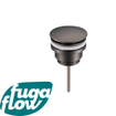 FugaFlow Eccelente Sobrado Badkamer Klikwaste afvoerplug geborsteld gunmetal PVD SW1124305