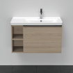 Duravit D-Neo wastafelonderkast 78.4x44x45.2cm 1 lade met softclose Eiken (terra) Mat SW640799