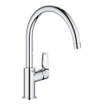 GROHE BauLoop Keukenkraan - hoog - draaibare uitloop - chroom SW225319