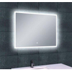 Wiesbaden Quatro spiegel rechthoek met LED, dimbaar en spiegelverwarming 80 x 60 cm SW20785