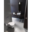 Duravit Starck 1 wandcloset 57,5cm met spoelrand diepspoel wit 0295909