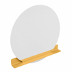 Mondiaz SPOT Badkamerspiegel - rond 110cm - spiegelplanchet - kleur Ocher SW1235567