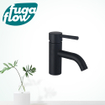 FugaFlow Eccelente Sobrado Badkamer Wastafelkraan - 14.6cm - opbouw - mat zwart SW1123439