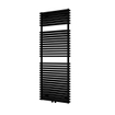 Plieger Florian Nxt M designradiator dubbel horizontaal met middenaansluiting 1406x500mm 980W zwart 7255458