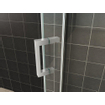 Wiesbaden Pento cabine met 1 draaideur 1000 x 1000 x 2000 x 8 mm nano helder glas/chroom SW102851