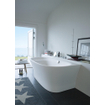 Duravit Cape Cod half vrijstaand bad - 190x90x64cm - DuraSolid - wit 0300898
