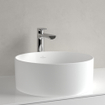 Villeroy & Boch Collaro opzetwastafell rond Ø40cm zonder overloop zonder kraangat ceramic+ stone white SW336043