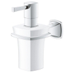 GROHE Grandera Zeepdispenser - 110ml - met houder - wandmontage - chroom/wit SW930174