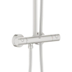 GROHE Euphoria xxl Regendoucheset Opbouw - hoofddouche 31cm - handdouche rond - supersteel SW73269
