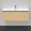 Duravit D-Neo wastafelonderkast 121x44x46.2cm 1 lade Natuur eiken Mat SW641069