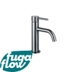 FugaFlow Eccelente Sobrado Badkamer Slim Wastafelkraan - 17.3cm - opbouw - gunmetal PVD SW1123308