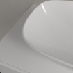Villeroy & Boch Loop & friends opzetwastafel 56x38cm rechthoek met overloop CeramicPlus wit SW644148