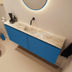 MONDIAZ TURE-DLUX 120cm toiletmeubel Jeans. EDEN wastafel Frappe positie midden. Zonder kraangat. SW1102831