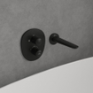 Villeroy & Boch Antao Inbouwthermostaat met stopkraan - mat zwart SW974285