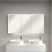 Villeroy & Boch My View Now spiegelkast m. 3 deuren m. led verlichting en wastafelverlichting 140x75x16.8cm m. in/uit schakelaar SW701121