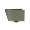 MONDIAZ LAVIE wandclosetpack - 36x53cm - diepspoel - rimless - Army (groen) - softclose - quick-release - toiletzitting - Army (groen) SW1208607