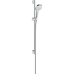 Hansgrohe Croma Select E Vario glijstangset met Croma Select E Vario handdouche 90cm met Isiflex`B doucheslang 160cm wit/chroom OUTLETSTORE STORE34918