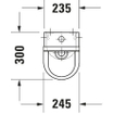 Duravit Starck 3 Urinoir (goot) 0290479