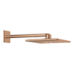 GROHE SmartControl Regendoucheset Inbouw - hoofddouche rechthoekig 31cm - 2 functies - handdouche staaf 1 stand - mengkraan - slang 175cm - brushed warm sunset SW999900
