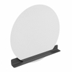 Mondiaz SPOT Badkamerspiegel - rond 120cm - spiegelplanchet - kleur Dark Grey SW1235520