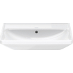 Duravit D-Neo wastafel 65x44x17cm 1 kraangat rechthoek Keramiek Wit SW640438