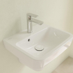 Villeroy & Boch O.novo fontein 45x37cm m.1 kraangat met overloop ceramic+ wit SW448385