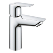 GROHE Bauedge waterbesparende wastafelkraan M-Size met trekwaste chroom SW536475