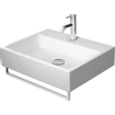 Duravit Vero Air wastafel geslepen 1 kraangat zonder overloop 60x47cm met WonderGliss wit SW157009