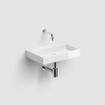 Clou Mini Wash Me fontein 48x32cm zonder kraangat Keramiek wit SW333539