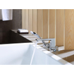 Hansgrohe Metropol 4-gats badrandcombinatie met beugelgreep chroom SW99981