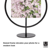 Umbra Infinity fotolijst 22x27x10cm staand rond Iron zwart SW539230