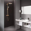 GROHE Euphoria XXL Regendoucheset Opbouw - hoofddouche 31cm - handdouche rond - warm sunset SW98858