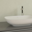 Villeroy & Boch Loop & friends opzetwastafel 56x38cm rechth m/o C+ stone white SW644124