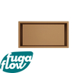 FugaFlow Eccelente Acces Inbouwnis - 30x60x10cm - Geborsteld koper SW1123869
