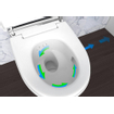 Geberit AquaClean Mera Comfort Douche WC - geurafzuiging - warme luchtdroging - ladydouche - softclose - glans wit GA13668