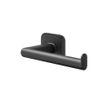 Tiger Cooper Toiletrolhouder - zonder klep - met L-vorm - zwart SW771740